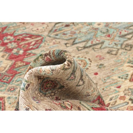 Tappeto Tribal Pakistan marrone bianco 145x207