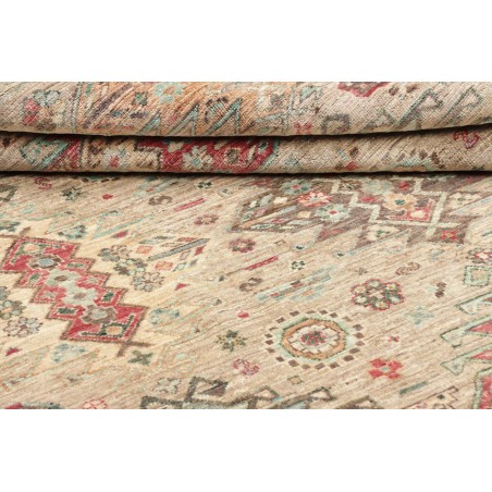Tappeto Tribal Pakistan marrone bianco 145x207