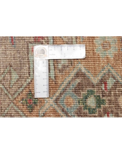 Tappeto Tribal Pakistan marrone bianco 145x207