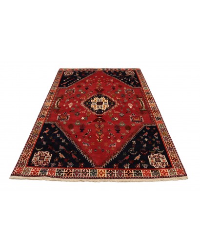 Tappeto Shiraz Persia marrone giallo 177x280