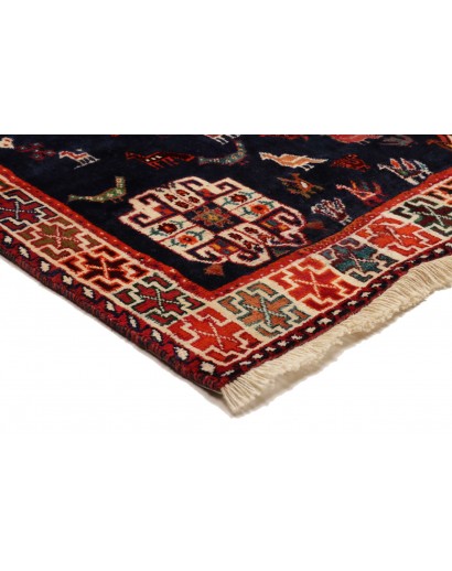 Tappeto Shiraz Persia marrone giallo 177x280