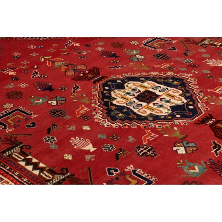 Tappeto Shiraz Persia marrone giallo 177x280