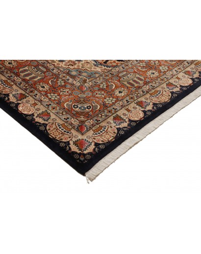 Tappeto Kashamr Zirkhaki Persia azzurro bianco 248x346