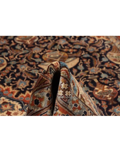 Tappeto Kashamr Zirkhaki Persia azzurro bianco 248x346
