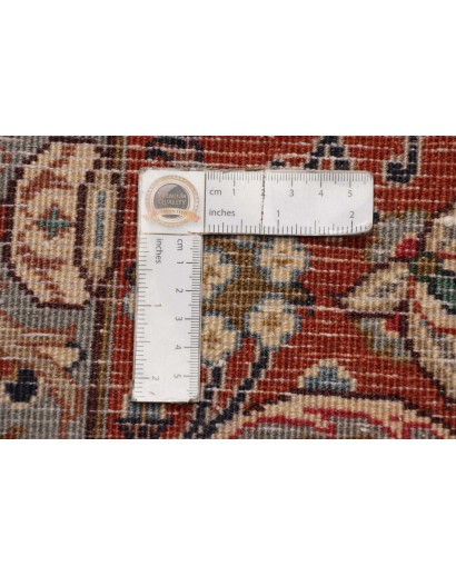 Tappeto Kashamr Zirkhaki Persia azzurro bianco 248x346