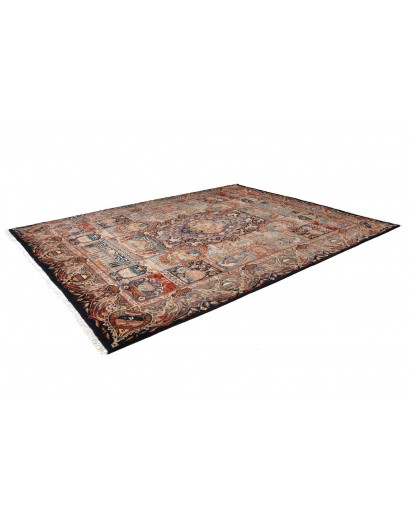 Tappeto Kashamr Zirkhaki Persia grigio marrone 294x385