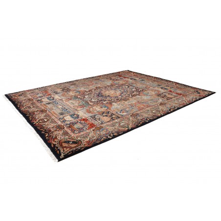 Tappeto Kashamr Zirkhaki Persia grigio marrone 294x385