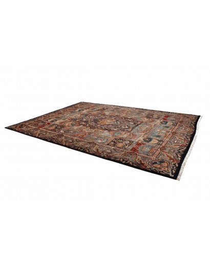 Tappeto Kashamr Zirkhaki Persia grigio marrone 294x385