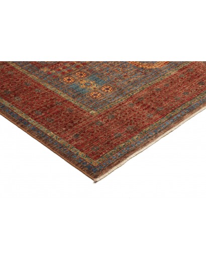 Tappeto Mamlouk Pakistan verde arancione 173x237