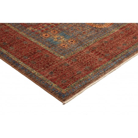 Tappeto Mamlouk Pakistan verde arancione 173x237