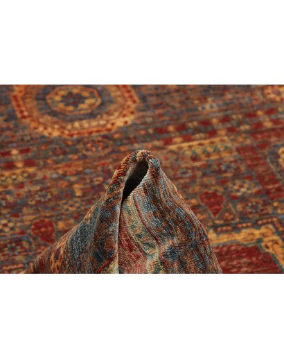 Tappeto Mamlouk Pakistan verde arancione 173x237