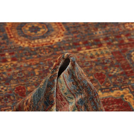 Tappeto Mamlouk Pakistan verde arancione 173x237