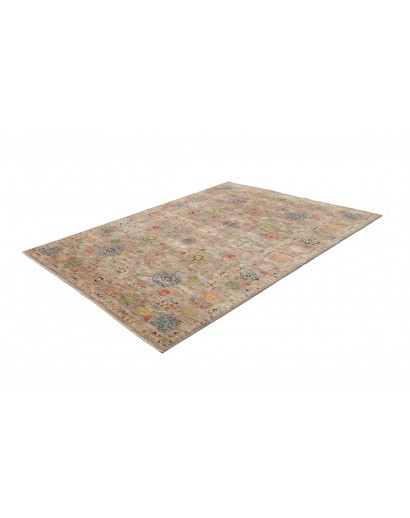 Tappeto Shahi Fine Pakistan marrone grigio 168x236