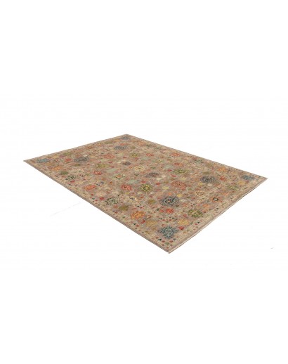 Tappeto Shahi Fine Pakistan marrone grigio 168x236