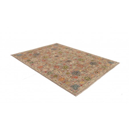 Tappeto Shahi Fine Pakistan marrone grigio 168x236