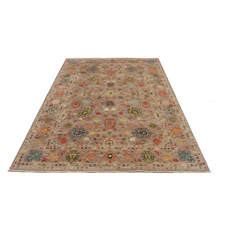 Tappeto Shahi Fine Pakistan marrone grigio 168x236