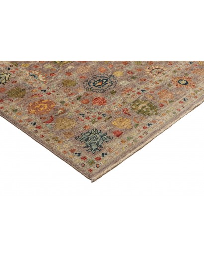 Tappeto Shahi Fine Pakistan marrone grigio 168x236