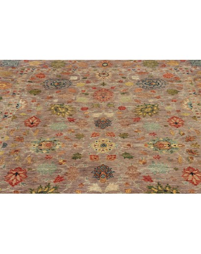 Tappeto Shahi Fine Pakistan marrone grigio 168x236