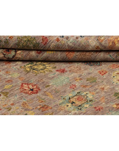 Tappeto Shahi Fine Pakistan marrone grigio 168x236