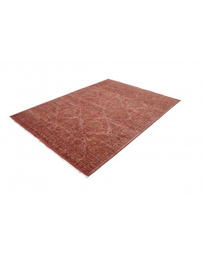 Tappeto Tribal Pakistan rosso marrone 171x234