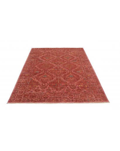 Tappeto Tribal Pakistan rosso marrone 171x234
