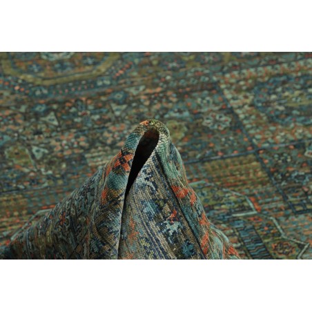 Tappeto Mamlouk Pakistan azzurro marrone 168x240
