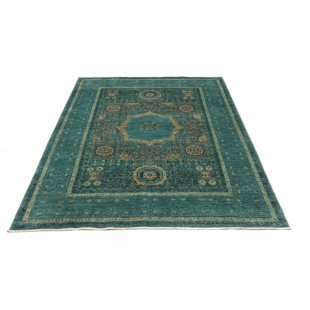 Tappeto Mamlouk Pakistan grigio marrone 152x206