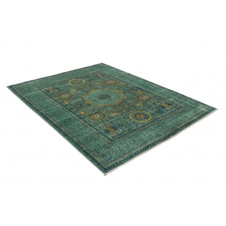Tappeto Mamlouk Pakistan azzurro bianco 148x202