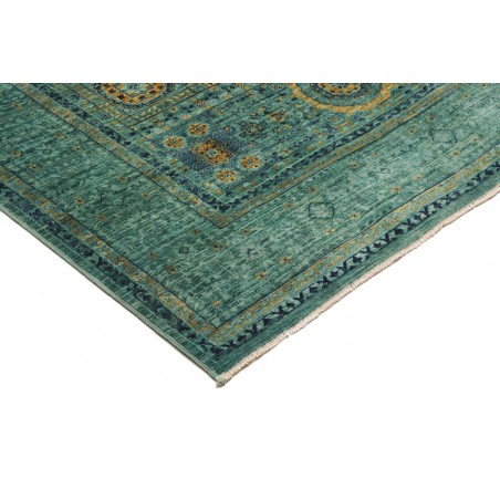 Tappeto Mamlouk Pakistan azzurro bianco 148x202