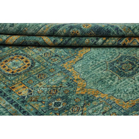 Tappeto Mamlouk Pakistan azzurro bianco 148x202