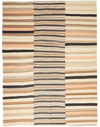 Tappeto Kilim Persia giallo marrone 166x217