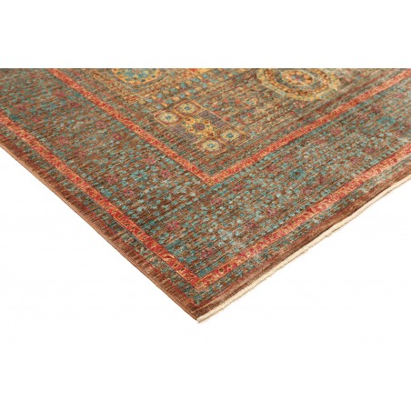 Tappeto Mamlouk Pakistan azzurro verde 169x232