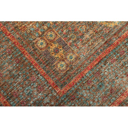Tappeto Mamlouk Pakistan azzurro verde 169x232