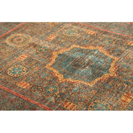 Tappeto Mamlouk Pakistan azzurro verde 169x232