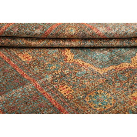 Tappeto Mamlouk Pakistan azzurro verde 169x232