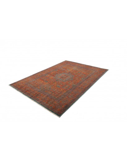Tappeto Mamlouk Pakistan marrone rosso 168x231