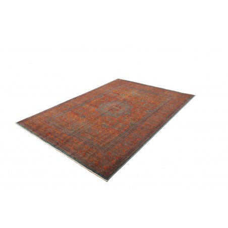 Tappeto Mamlouk Pakistan marrone rosso 168x231