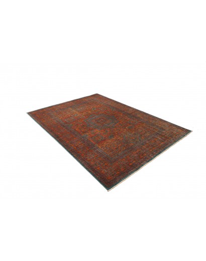 Tappeto Mamlouk Pakistan marrone rosso 168x231