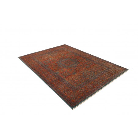 Tappeto Mamlouk Pakistan marrone rosso 168x231