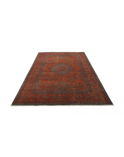 Tappeto Mamlouk Pakistan marrone rosso 168x231
