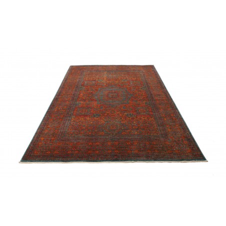 Tappeto Mamlouk Pakistan marrone rosso 168x231
