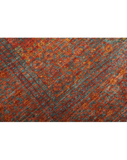 Tappeto Mamlouk Pakistan marrone rosso 168x231