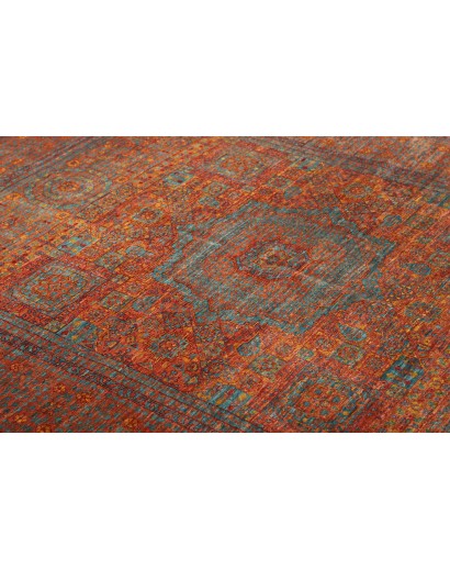 Tappeto Mamlouk Pakistan marrone rosso 168x231