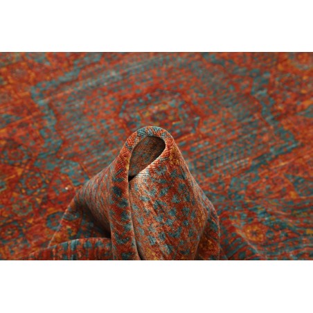 Tappeto Mamlouk Pakistan marrone rosso 168x231