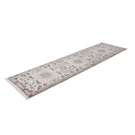 Tappeto Nain 9La Persia bianco grigio 80x286