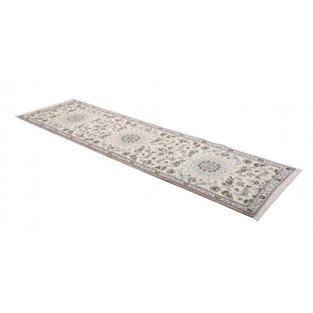 Tappeto Nain 9La Persia bianco grigio 80x286