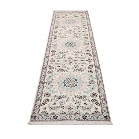 Tappeto Nain 9La Persia bianco grigio 80x286