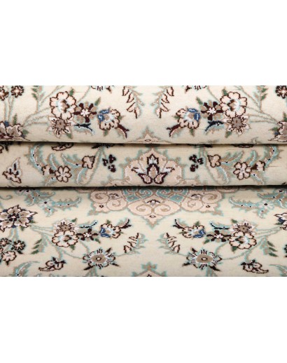 Tappeto Nain 9La Persia bianco grigio 80x286