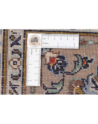 Tappeto Kashan Persia beige grigio 207x300