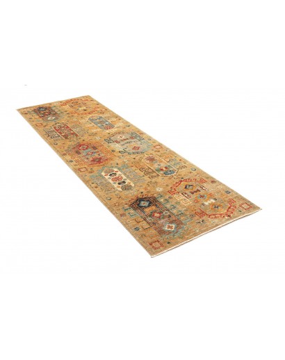 Tappeto Tribal Pakistan marrone 80x246